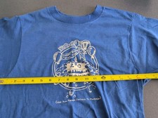  Vintage Happy Birthday Star Trek 20 Kansas City KC Con V Tshirt 1986