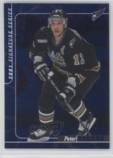 2000-01 ITG Be A Player Signature Series Sapphire 36/100 Peter Bondra #121 0c3