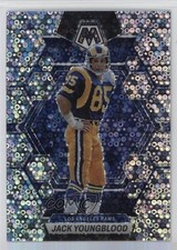 2023 Panini Mosaic No Huddle Silver Mosaic Prizm Jack Youngblood #142 HOF qp4