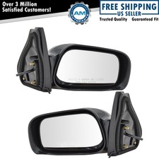 Manual Remote Side View Mirrors Left Right Pair Set For 03-08 Toyota Matrix