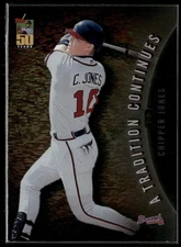 2001 Topps - A Tradition Continues Chipper Jones #TRC1