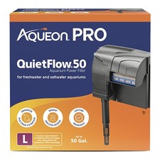 Aqueon QuietFlow PRO Aquarium Power Filter up to 50 gal