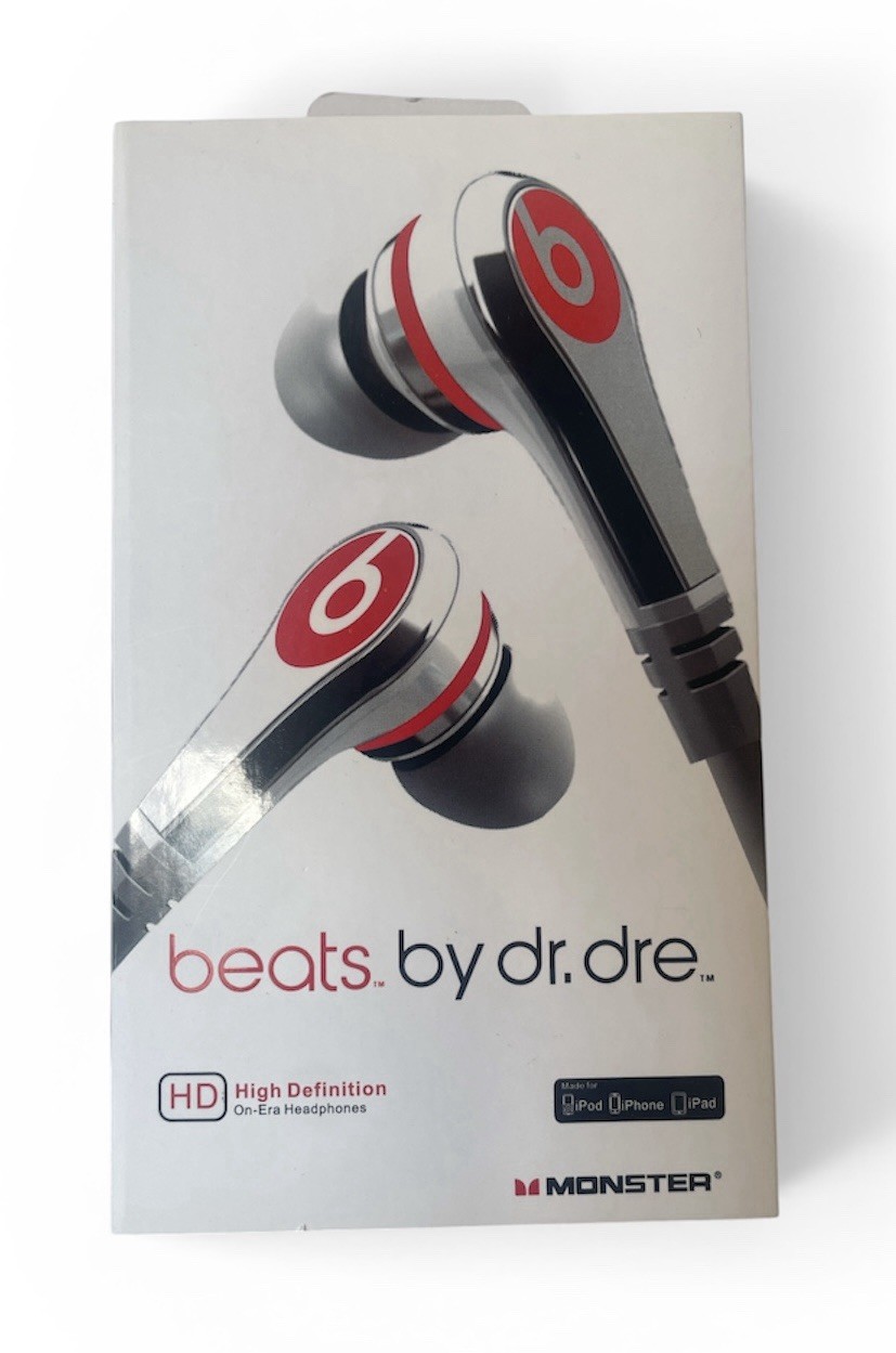  Beats by Dr Dre Tour Blue Wired Earbuds Monster OEM 3.5mm w/ Box Tested