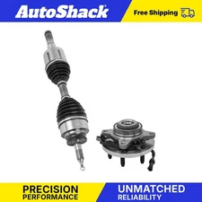 Front Left CV Axle Shaft Wheel Hub Bearing for 2009-2010 Ford F-150