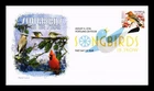 DR JIM STAMPS US COVER SONGBIRDS IN SNOW FIRST DAY ISSUE PANDA CACHET