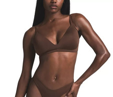 NWT SKIMS 34B WIRELESS FORM T-SHIRT BRA COCOA BROWN