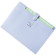 5 Pockets Creative Office Folder Supplies File Organizer with Accordion