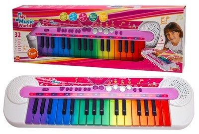 Simba 106834638 - My Music World - Girls Keyboard - Neu
