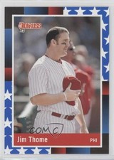 2022 Donruss Retro 1988 Variation Independence Day Jim Thome (Hat Removed) 03cz