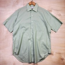 Vintage Arrow Bard Sanforized Rockabilly Striped Button Up Work Shirt Sz S
