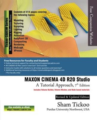 MAXON CINEMA 4D R20 Studio: A Tutorial Approach, 7th Edition