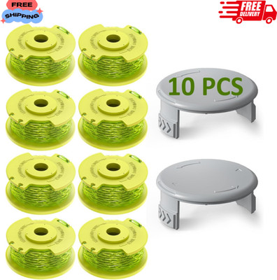 10 Pack Weed Wacker String Replacement Compatible with Ryobi One 10 PCS