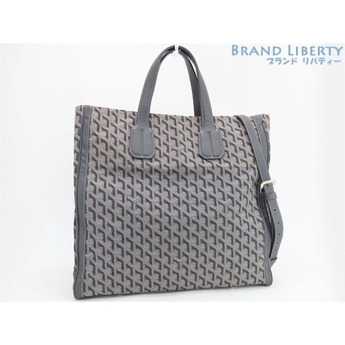 Goyard Goyarsac Voltaire 2 Way Tote Bag Handbag Used LIBR-0