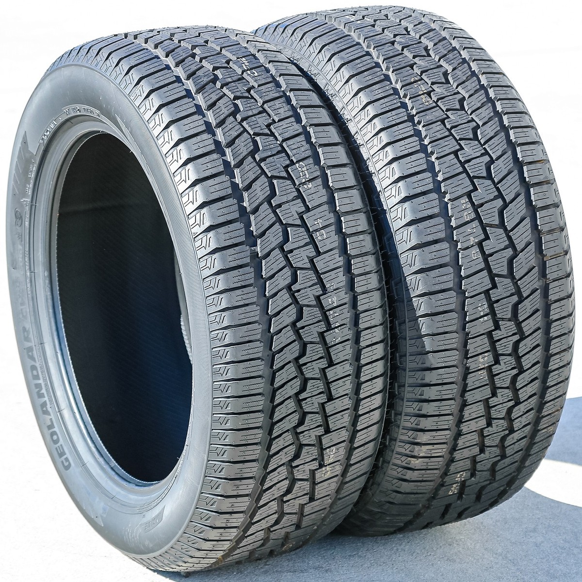 2 Tires Yokohama Geolandar CV 4S 255/55R20 110V XL All Weather