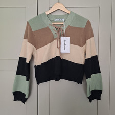 Acne Studios Damen Pullover bunt gestreift Wo...