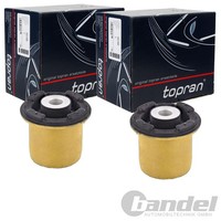 2X Topran Querlenkerlager Buchse Hinten Vorne Beidseitig Passend FÜR Opel Astra