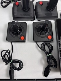 Atari 2600 Woodgrain Console | 4 Switch | Tested | Works | 29 Games | CX2600A