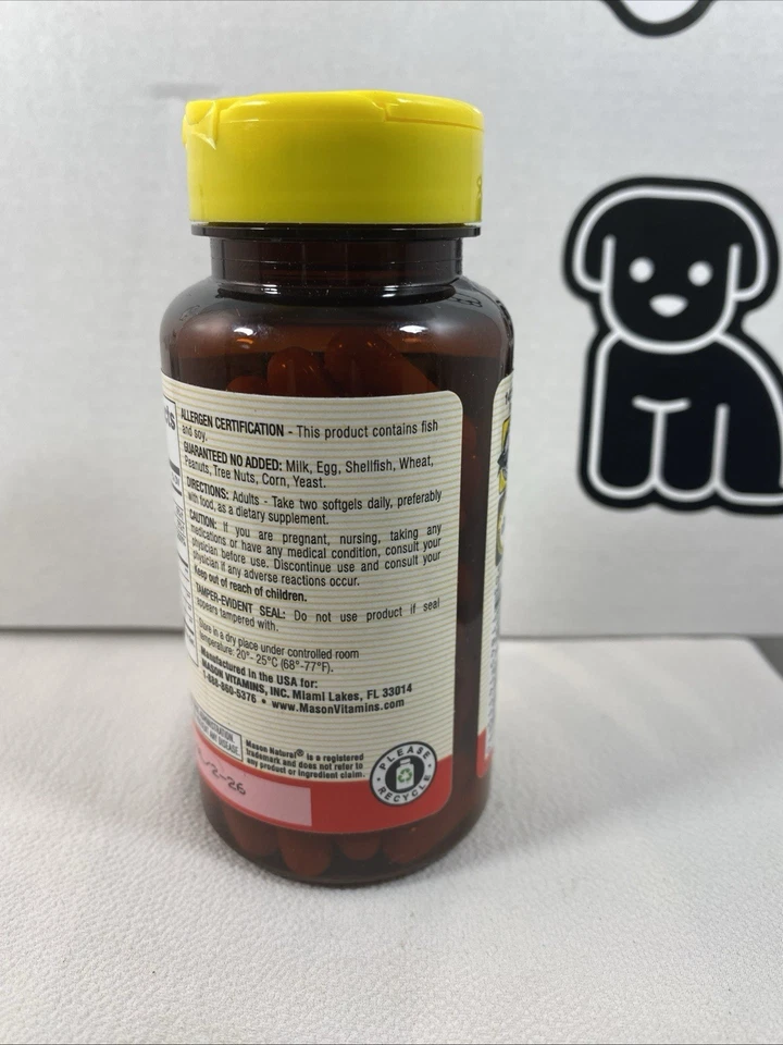 Heart Trio, CoQ10, E & Fish Oil, 60 cápsulas blandas exp. 02/26 entrega gratuita Foto 4 de 4