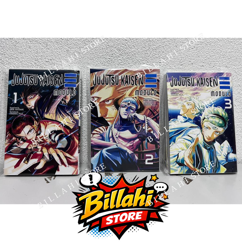 Jujutsu Kaisen Modulo Manga Volume 1-3 Full Set English Version Comic Books New