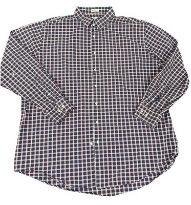 Nordstrom Rack Men s 18/36-37 Traditional Fit Plaid Button-Up Long Sleeve Shirt