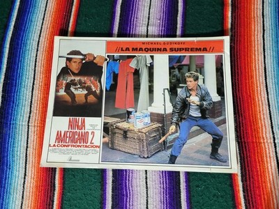 Vintage Ninja Americano 2 La Confrontacion Michael Dudikoff Promo Poster 