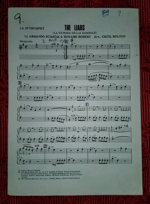 Die Lügner - La Vetrina Delle Bambole Noten (1. Trompete). Ref00069