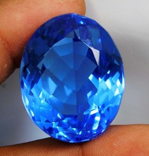 107.90 Ct Natural Blue Tanzania OF Tanzanite Oval Cut Certified Loose Gemstone