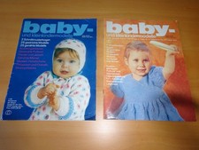 2 DDR Zeitschrift mit Schnittbogen  Baby- und Kleinkindermodelle