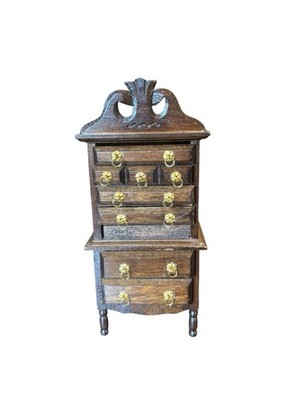 Vintage Centurion Doll House Highboy Dresser Miniature
