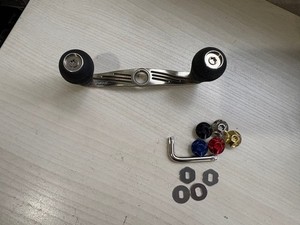 DRT VARIAL 117 silver フラットノブ WCZ DRT x WCZ Varial Handles