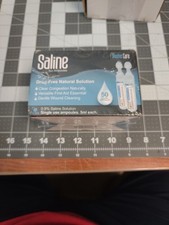 Shusher Care Saline 50 Ampoules Box. EXP 3/2028 💦 Ships From Kansas