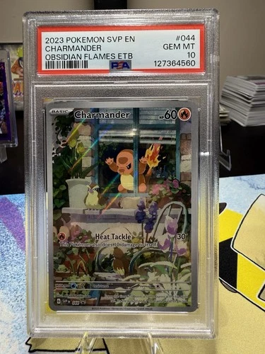 Charmander Obsidian Flames ETB Promo #044 PSA 10 Gem Mint