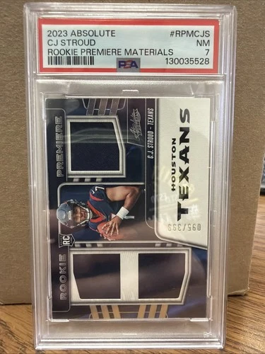 2023 Panini Absolute - Rookie Prem Materials C.J. Stroud #RPM-CJS /399 (MEM, RC)