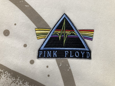 2XL Men's PINK FLYOD XXL w/ dark side of the moon embroidery sweatshirt graphics