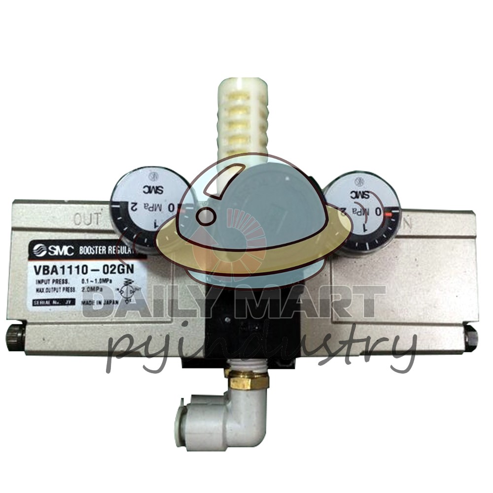 New SMC VBA1110-02GN VBA Series Pneumatic Pressure Booster/Regulator 2MPa
