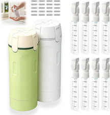 4 in 1 Travel Dispenser Bottle, Portable Refillable Travel Size Containers with