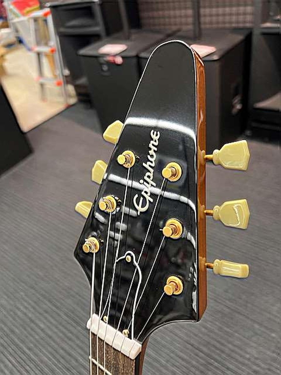 EPIPHONE LTD 1958 KORINA FLYING V W/Gig bag Electric Guitar Used