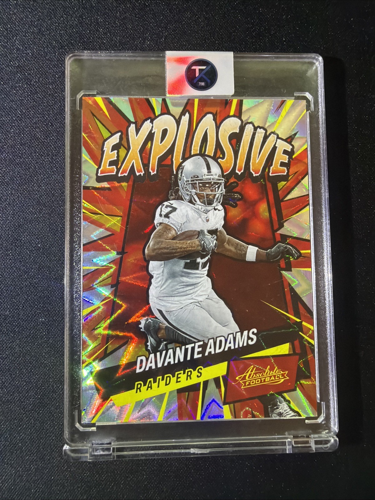 2022 Panini Absolute - Explosive Davante Adams #E27 CASE HIT