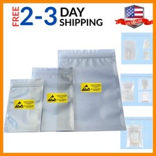 Anti Static Bags,ESD Bags,30pcs Mixed Sizes Antistatic Resealable Bag for 3.5...