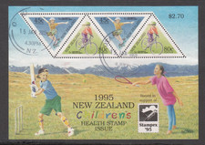 New Zealand Stamps.Decimal.Mini Sheet.1995.Childrens Health Stamps.Used