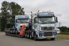 LKW Foto Volvo FH16 700 Plattformanhänger Niederlande weiß vwt #m4pt
