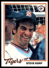 1978 TOPPS STEVE KEMP  DETROIT TIGERS #21 NM
