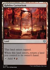 MTG Magic the Gathering Rakdos Carnarium (161/206) Lorwyn Eclipsed Commander NM