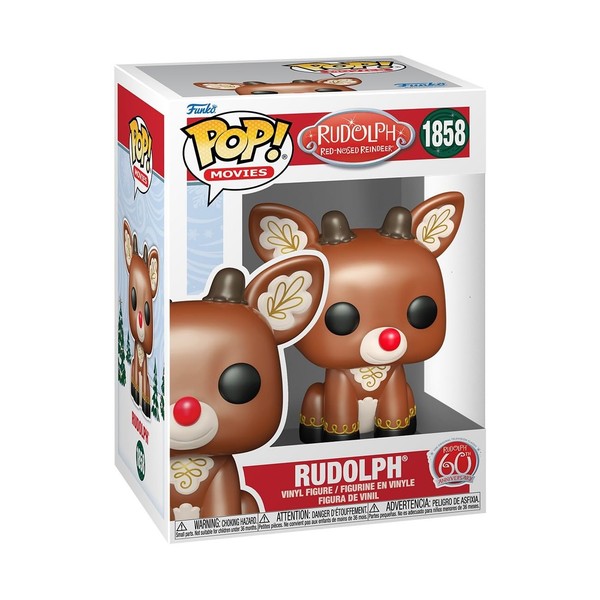 Funko Pop! Movies: Rudolph W2 - Rudolph Sitting - Rudolph The Red-Nosed Reindeer-image