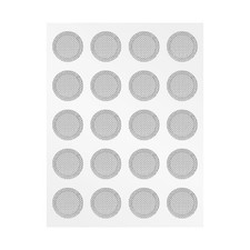 20-Pack CCZ SN20 Silver Screen Earbud Filters - Mesh for in-Ear Headphones, A...