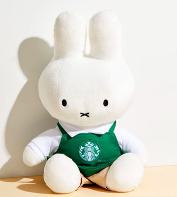 【Starbucks miffy】スタバ　ミッフィ　シンガポールぬいぐるみ Starbucks Singapore Miffy Collaboration Miffy Big Plushie🐰🧸 | eBay