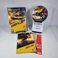 Driv3r Driver 3 PlayStation 2 PS2 Game Complete with Manual. Tested.