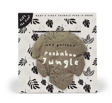 Peekaboo Jungle: Baby's First Crinkle Peek-A-Book - Lift the flap! (Wee Gallery,