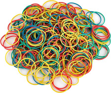 700PCS Multicolor Rubber Bands,Assorted Color Rubber Bands,Sturdy,Heat Resistant