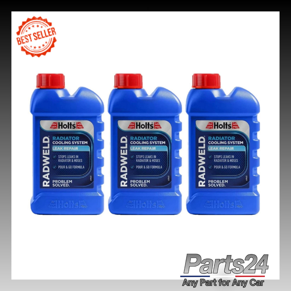 3x Holts Radweld Radiator Leak Repair Stops Leaks Cooling System Repair 250ML